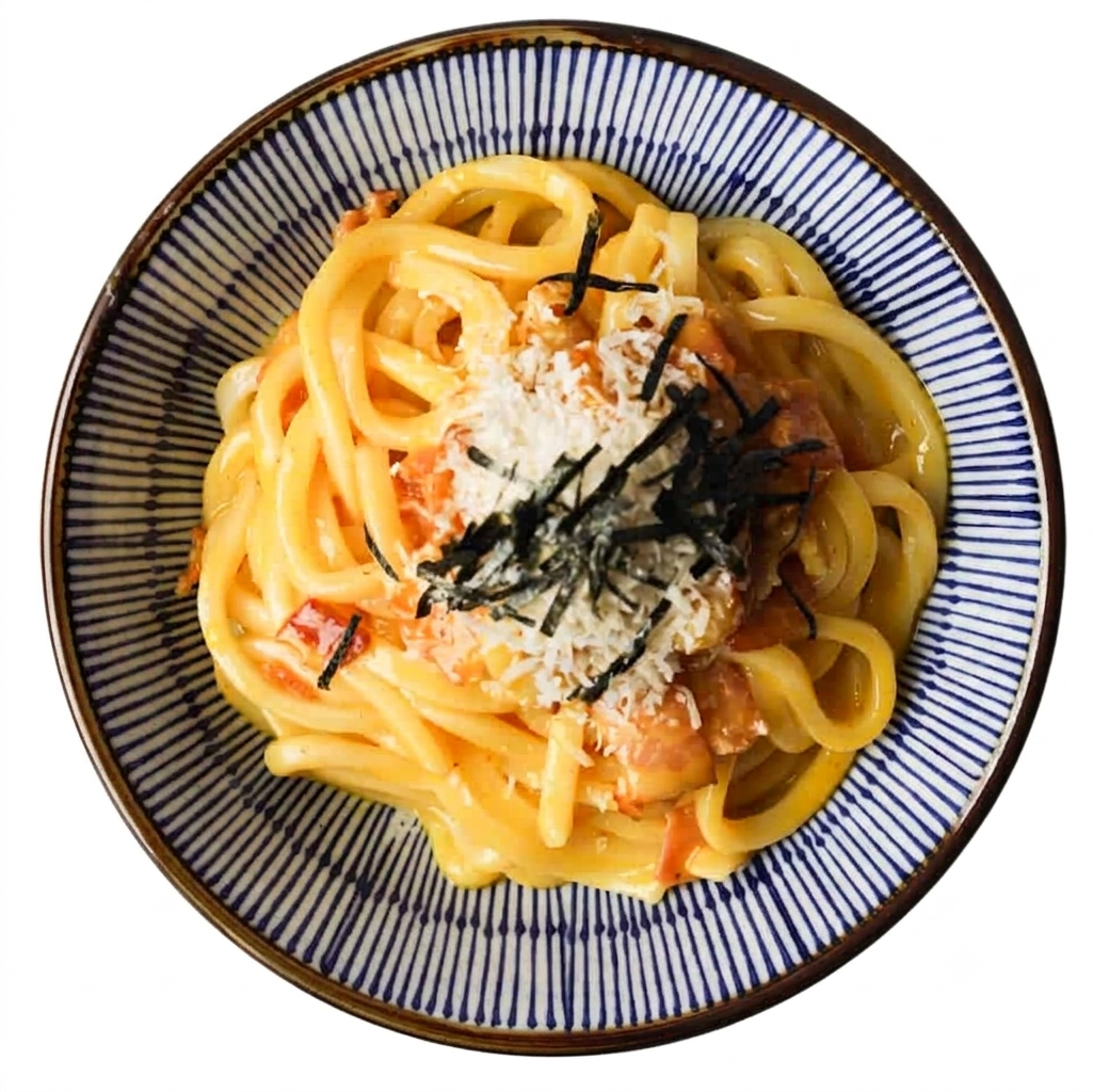 B10-Udon Miso Carbonara
