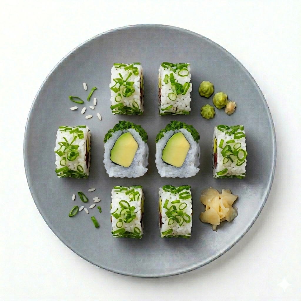 M1-Inside Out Roll Avocado 🌱