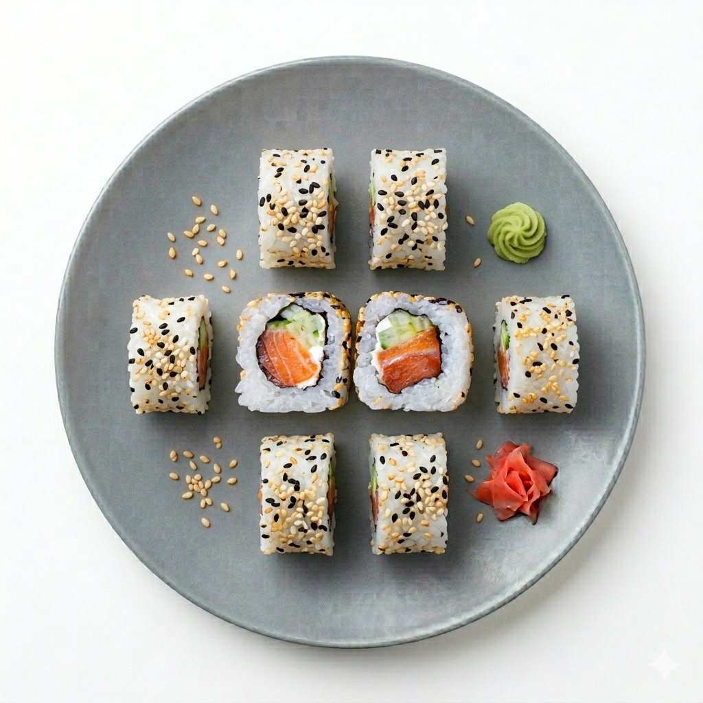 N2-Inside Out Roll Sake Kappa