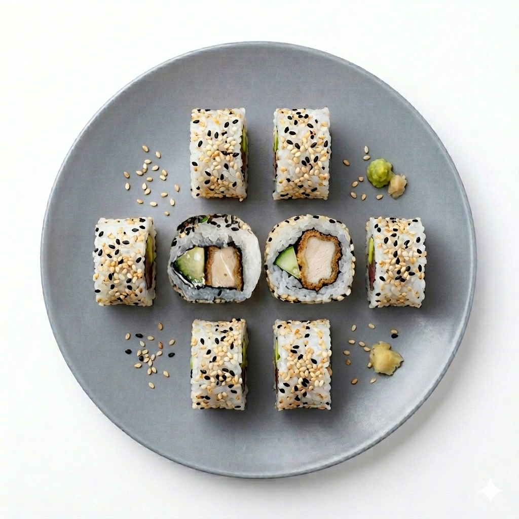N4-Inside Out Roll Crispy Chicken