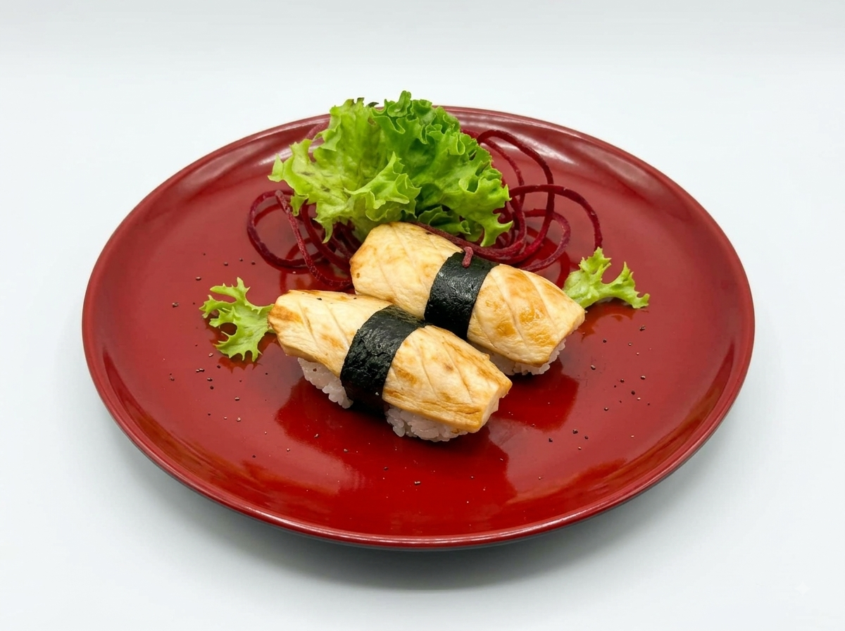 H4. Kräuterseitlingen Nigiri 🌱