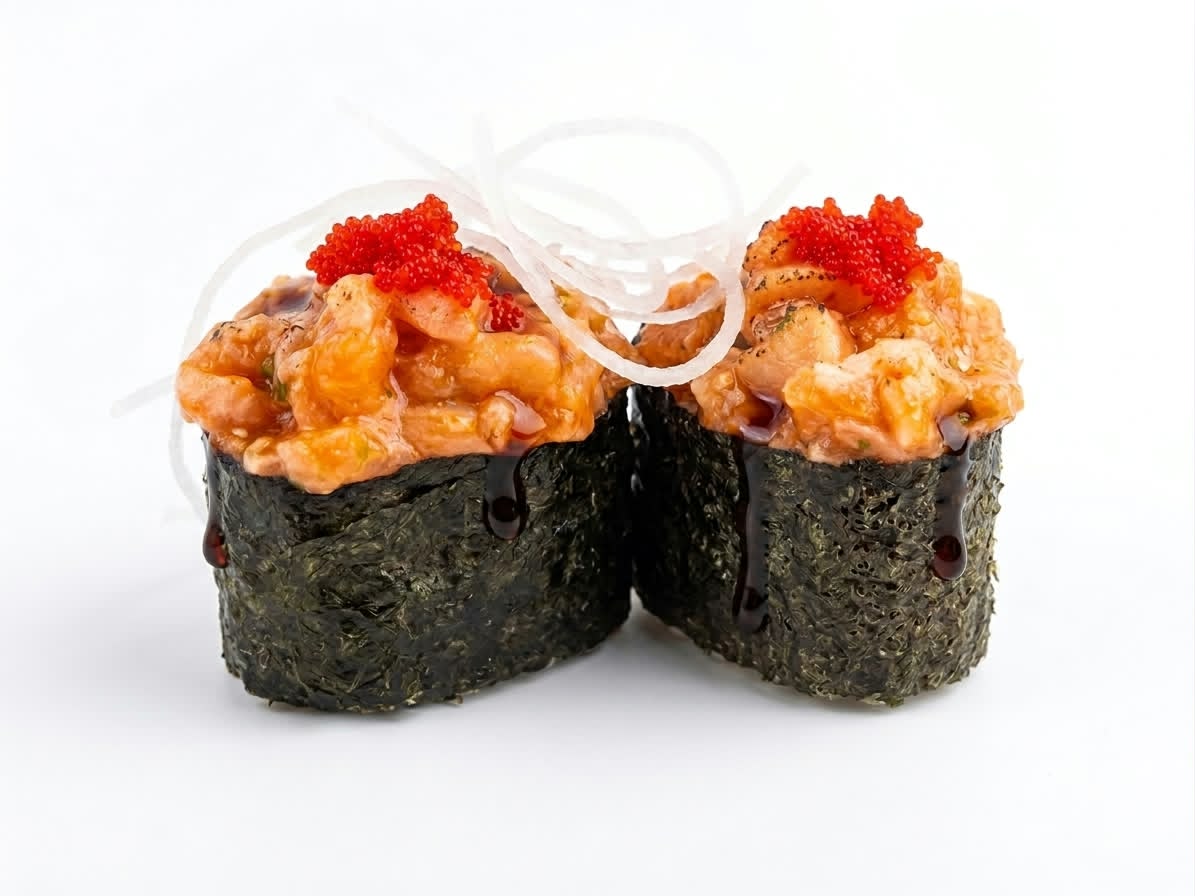 I9-Lachs Tartar Nigiri